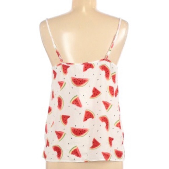 NWT Pink Rose Watermelon Tank M - Picture 2 of 2
